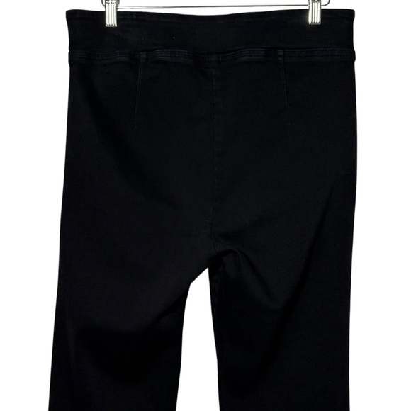 Frame Denim The Jet Set Flare Sheer Noir Black Size 2 30-34” - Picture 8 of 11